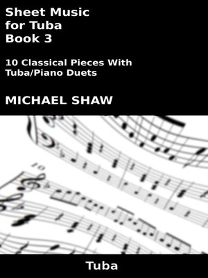 cover image of Sheet Music for Tuba